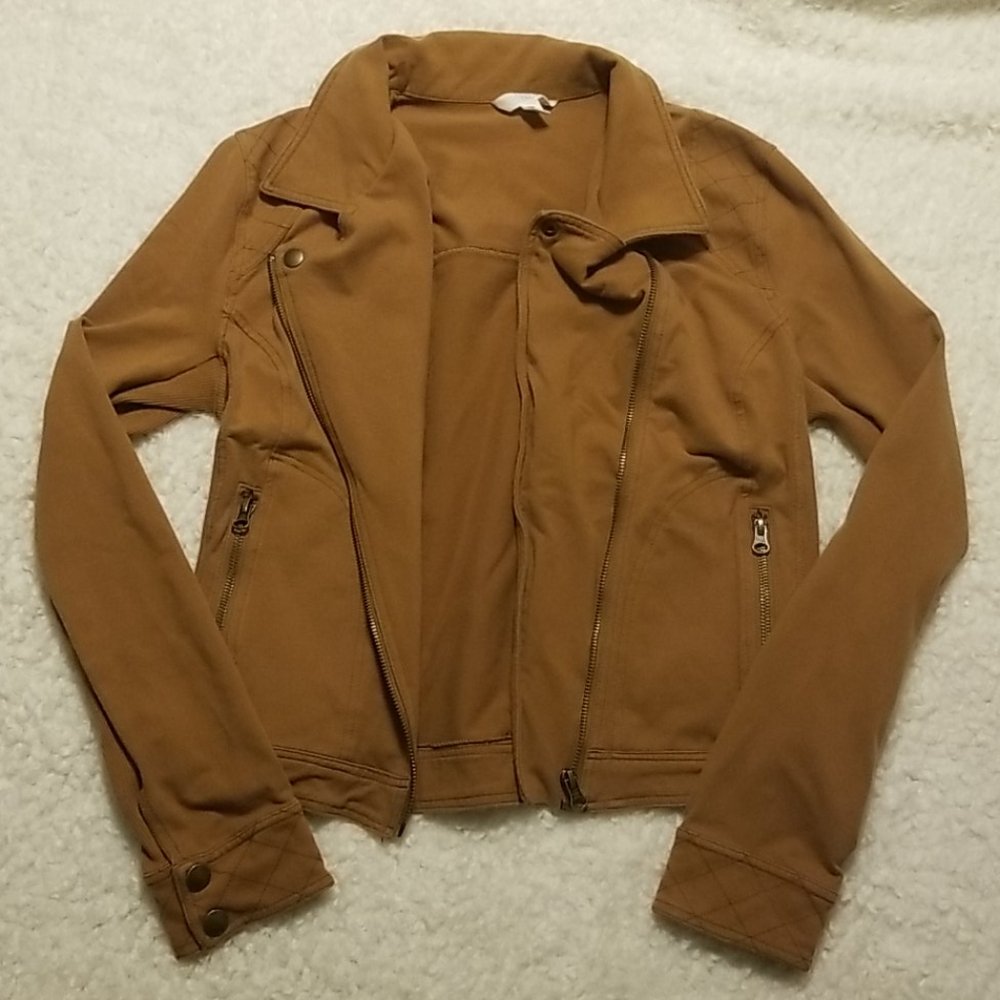Light-weight suede jacket
